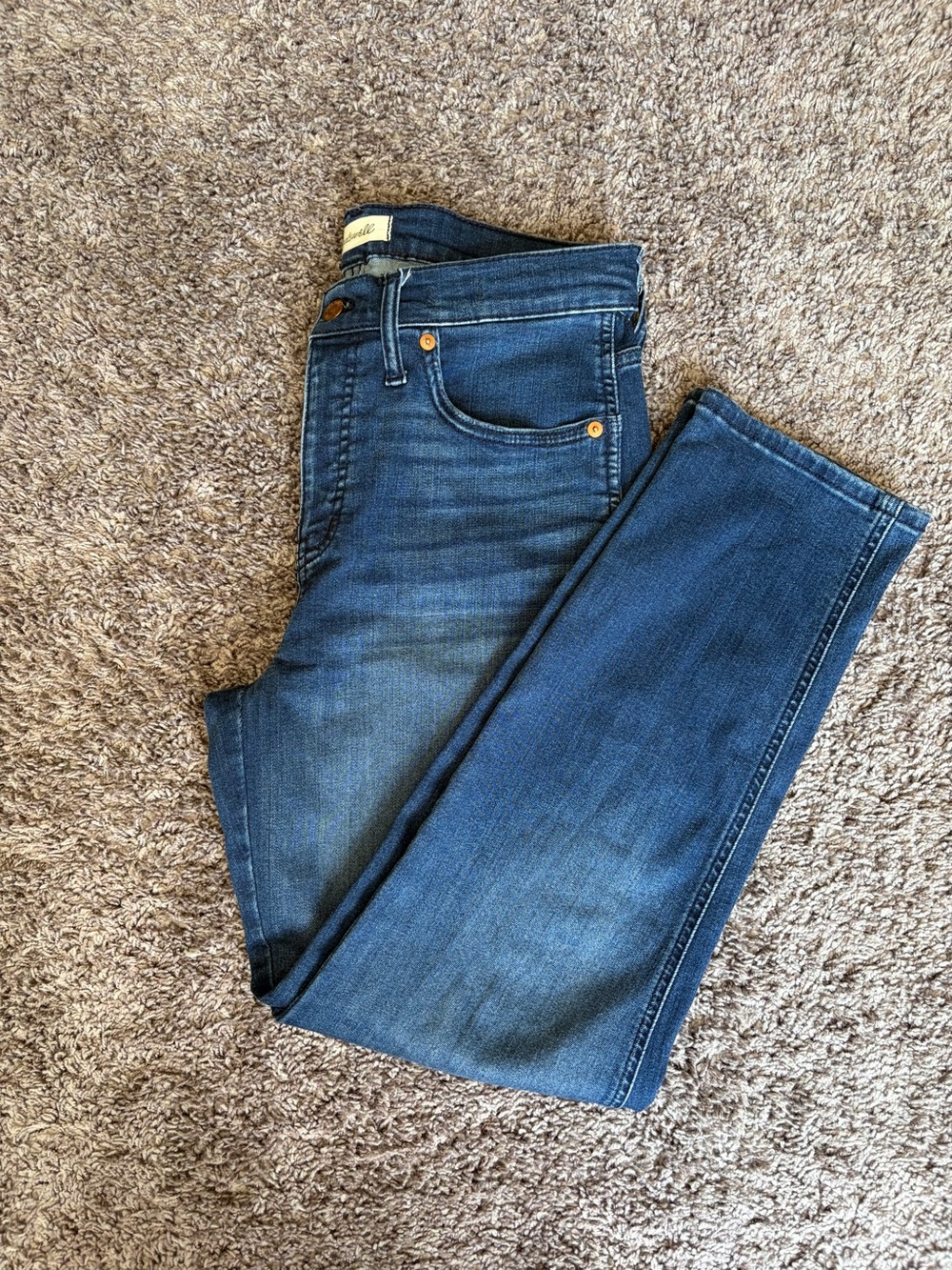 Madewell Mid-Rise Stovepipe Jeans